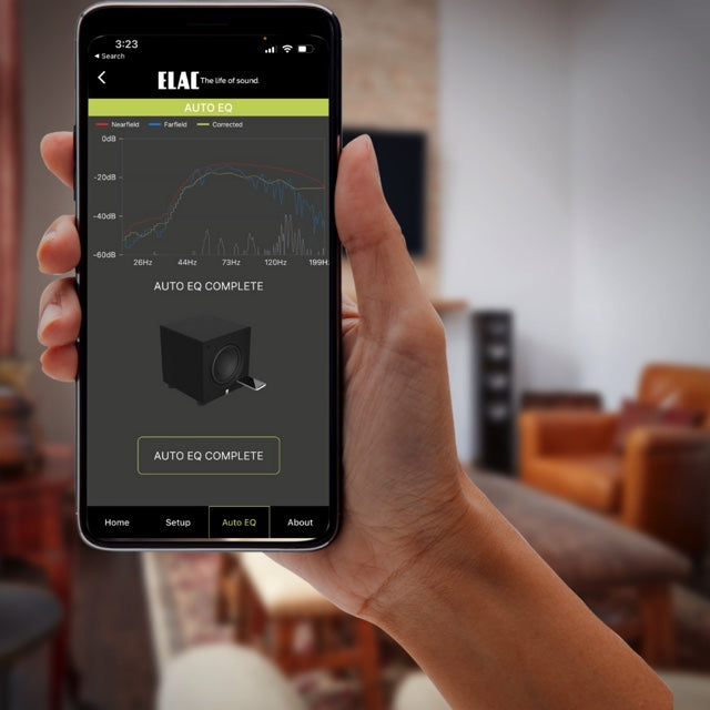 Elac Varro Dual Reference Series DS1000 10″ (Open Box) (Black)