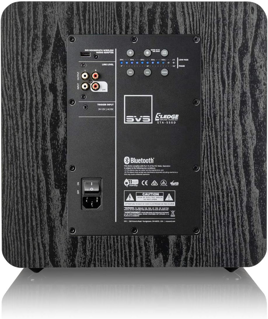 SVS SB-2000 Pro Subwoofer 12" (Black Ash)