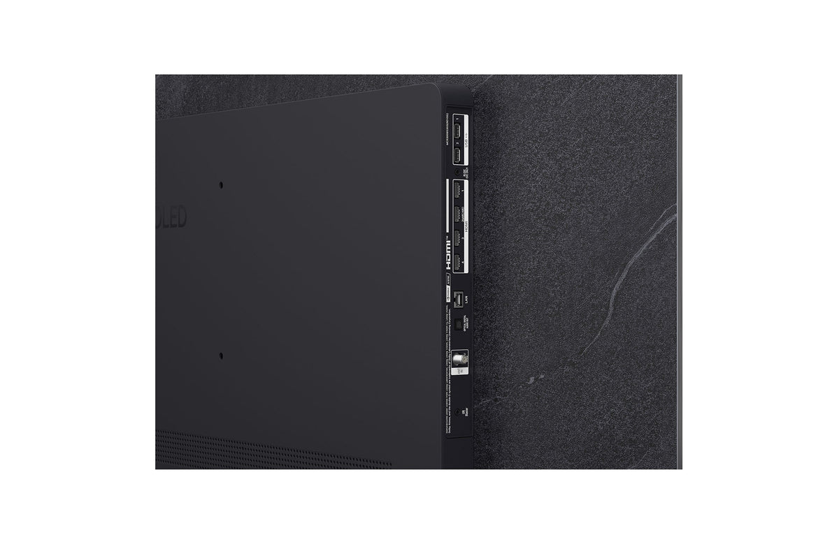 LG OLED evo AI C6 77" 4K Smart TV (OLED77C6HUP), rear view