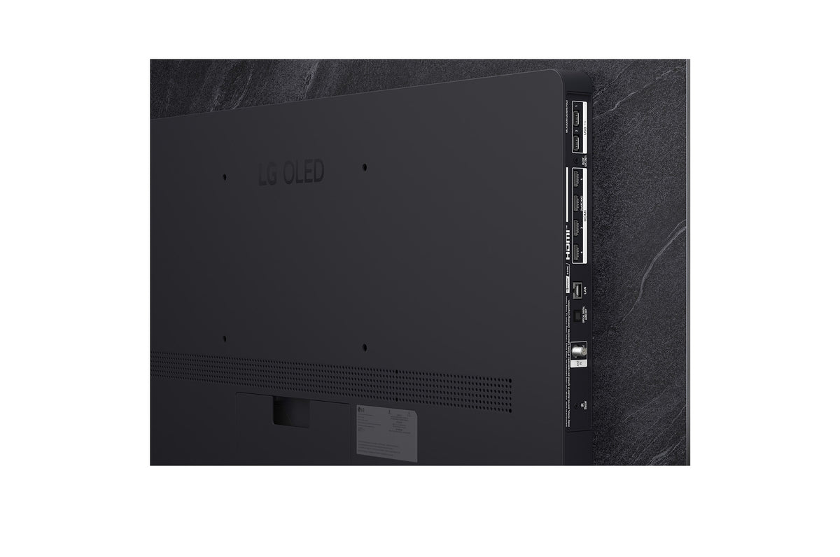 LG OLED evo AI C6 55" 4K Smart TV (OLED55C6PUA), rear view