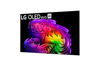LG OLED evo AI G6 97" 4K Smart TV (OLED97G6WUA), angled view