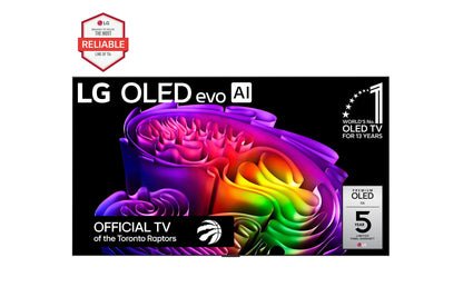 LG OLED evo AI G6 77" 4K Smart TV (OLED77G6WUA), front view