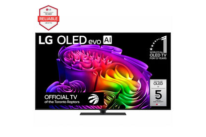 LG OLED evo AI G6 65" 4K Smart TV (OLED65G6SUB), front view