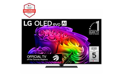 LG OLED evo AI G6 55" 4K Smart TV (OLED55G6SUB), front view