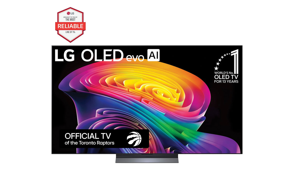 LG OLED evo AI C6 65" 4K Smart TV (OLED65C6PUA), front view