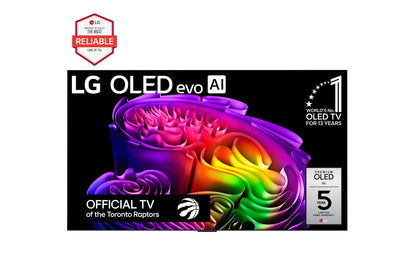 LG OLED evo AI G6 55" 4K Smart TV (OLED55G6WUA), front view