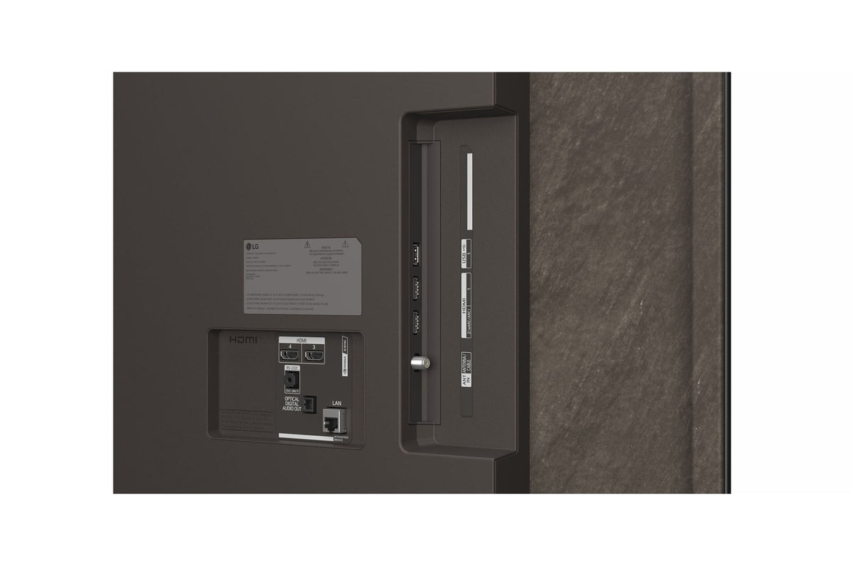 LG OLED AI B6E 77" 4K Smart TV (OLED77B6EUA), rear view