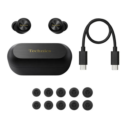 Technics EAH-AZ100 Wireless Noise Cancelling Earbuds (Black)