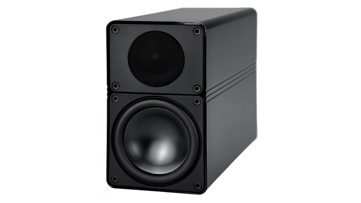 Elac BS305 in Gloss Black, product view