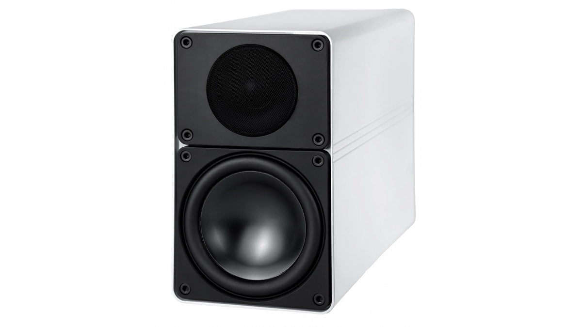 Elac BS305 in Gloss White, product view