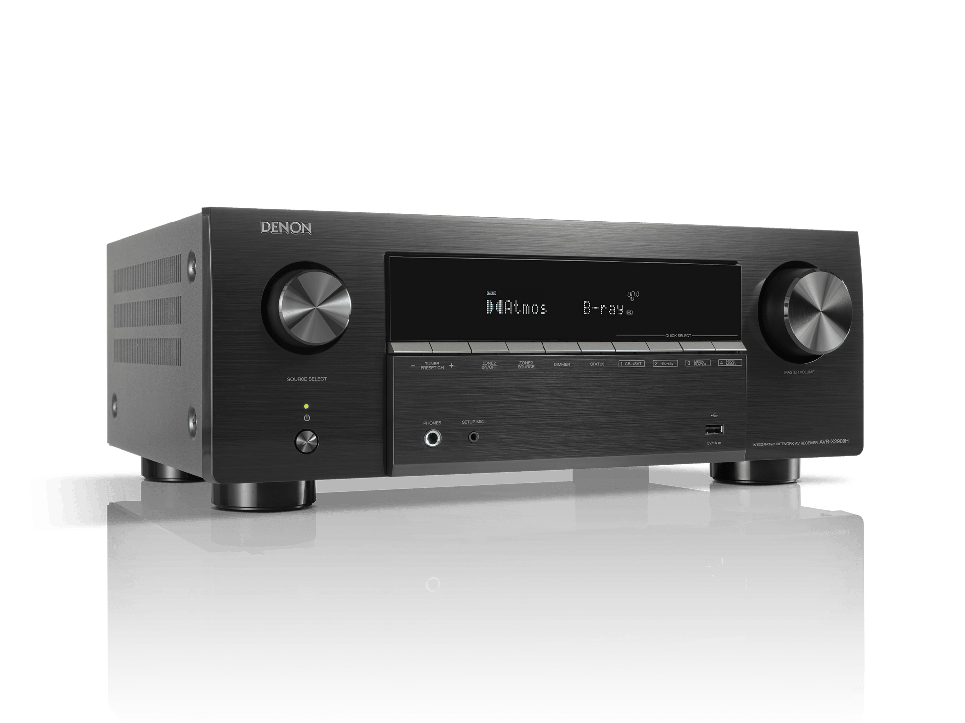 Denon AVR-X2900H 7.2-Channel 8K AV Receiver
