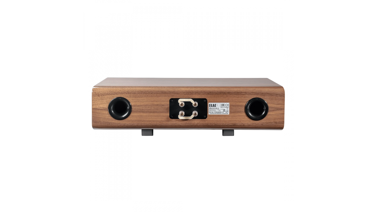 Elac VCC401.2 in Gloss Walnut, product view