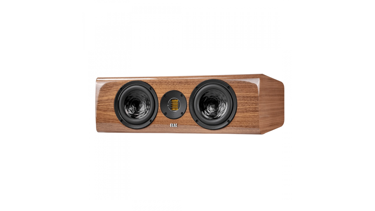 Elac VCC401.2 in Gloss Walnut, product view