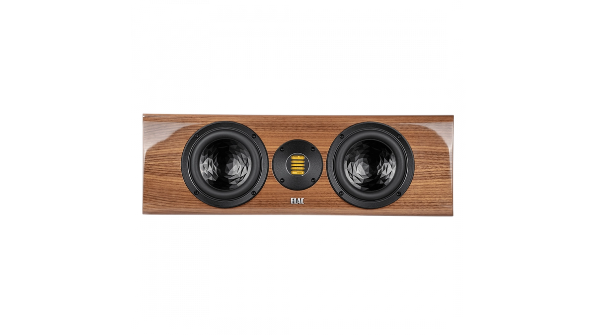 Elac VCC401.2 in Gloss Walnut, product view