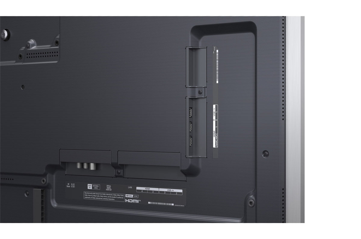 LG OLED evo AI G6 65" 4K Smart TV (OLED65G6WUA), rear view