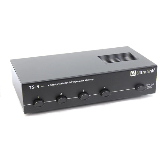 Ultralink TS-4 Speaker Selector - 140 Watts Max