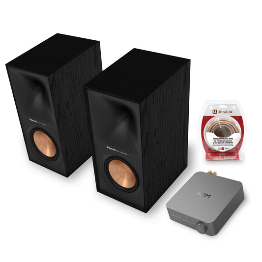Ultimate Streaming Starter Kit -Klipsch R-60M Speakers, WiiM Amp & Ultralink Wire