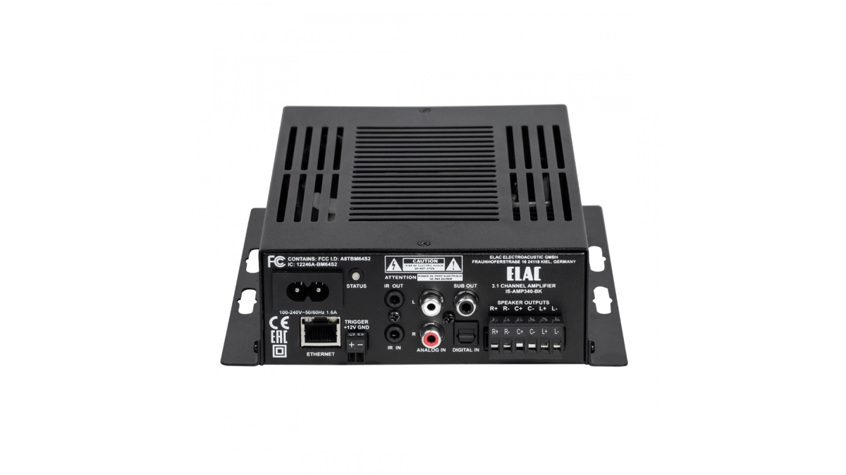 Elac IS-AMP340 in Black, product view