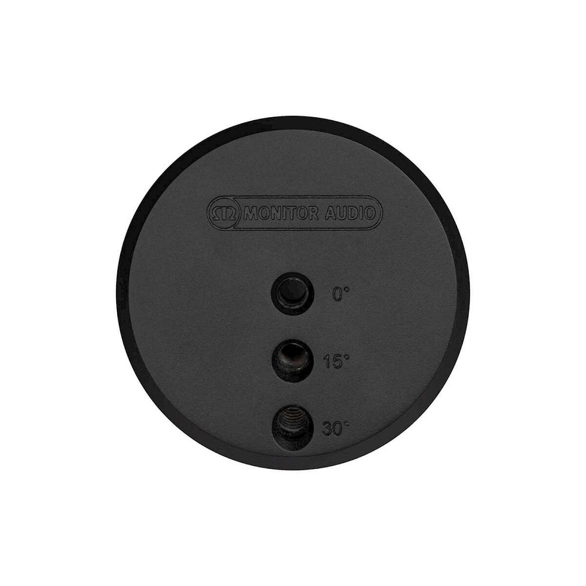 Monitor Audio FIX-M Speaker Wall Mount in Black, front view