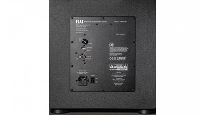 Elac PS250 in Black, rear view