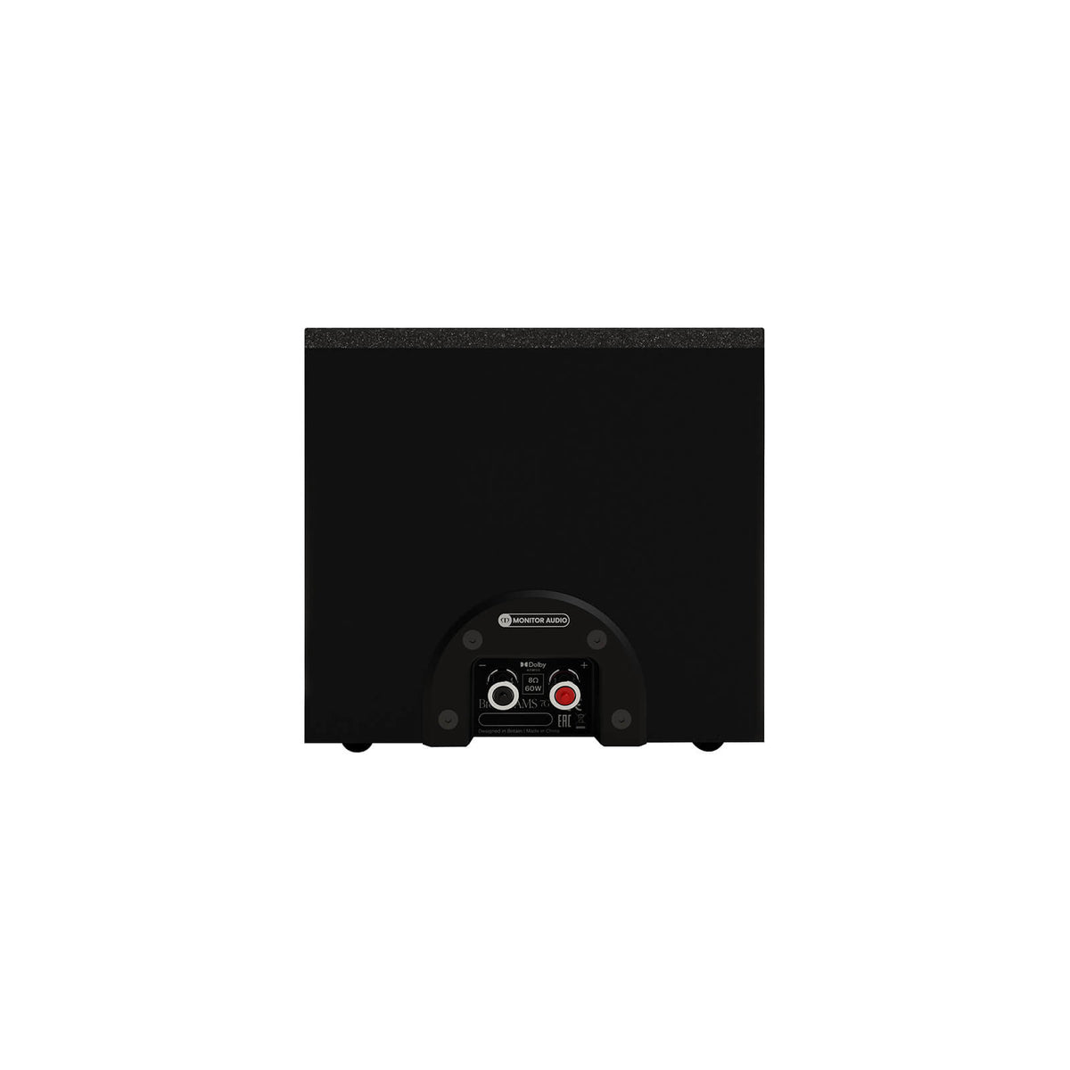 Monitor Audio Bronze AMS 7G in Black, rear view