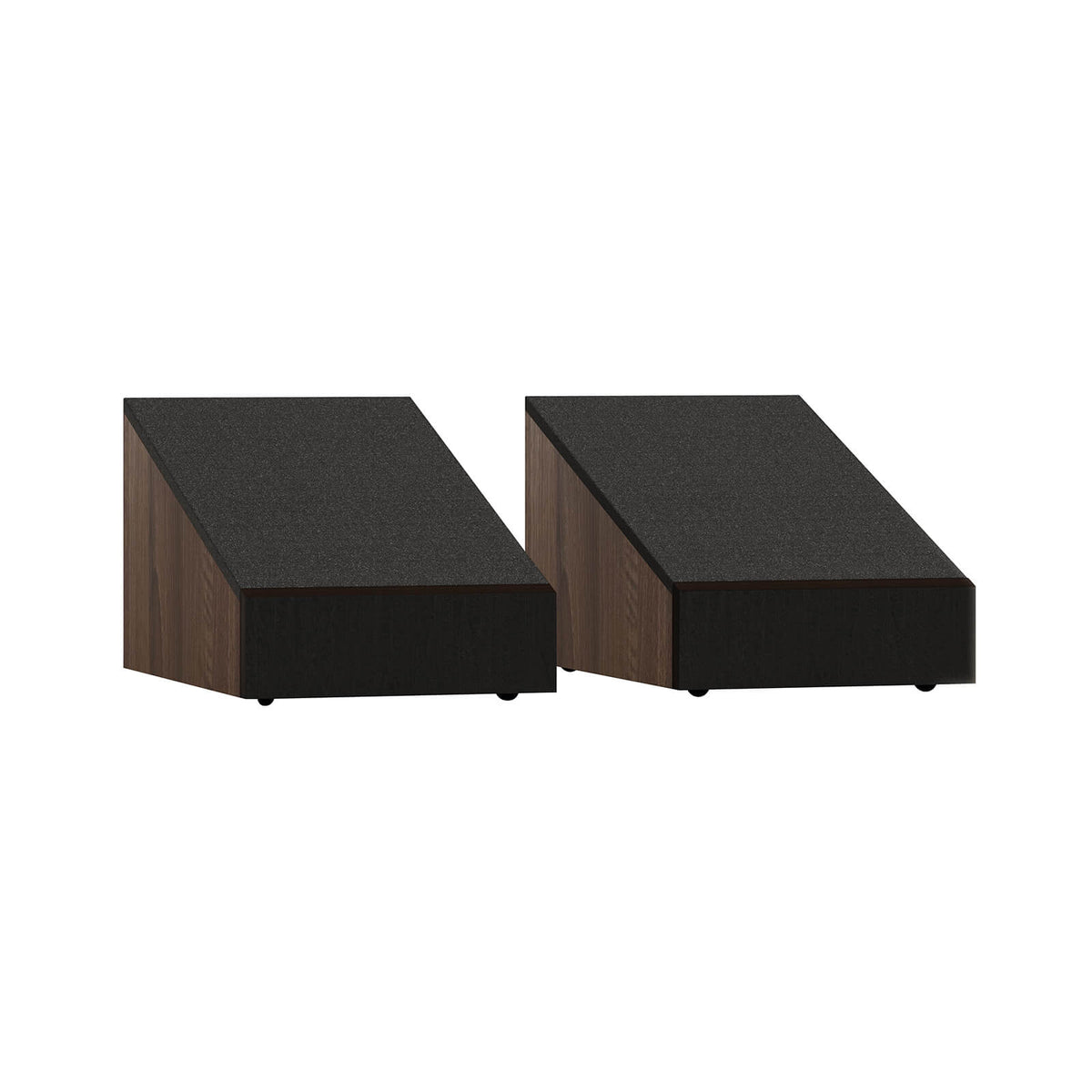 Monitor Audio Bronze AMS 7G in Walnut, angled view