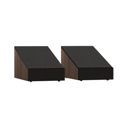 Monitor Audio Bronze AMS 7G in Walnut, angled view