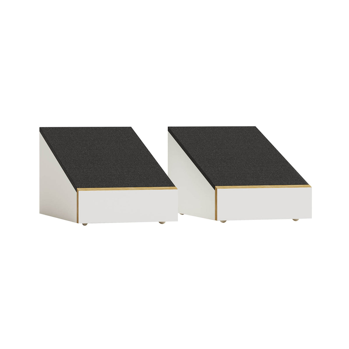 Monitor Audio Bronze AMS 7G in White, angled view