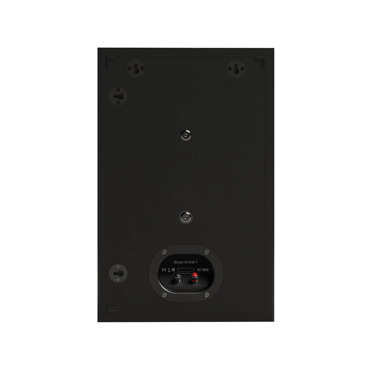 Monitor Audio Bronze On-Wall 7G in Black, rear view