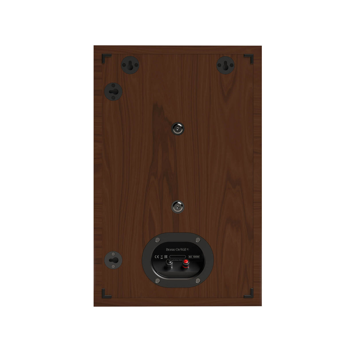 Monitor Audio Bronze On-Wall 7G in Walnut, rear view