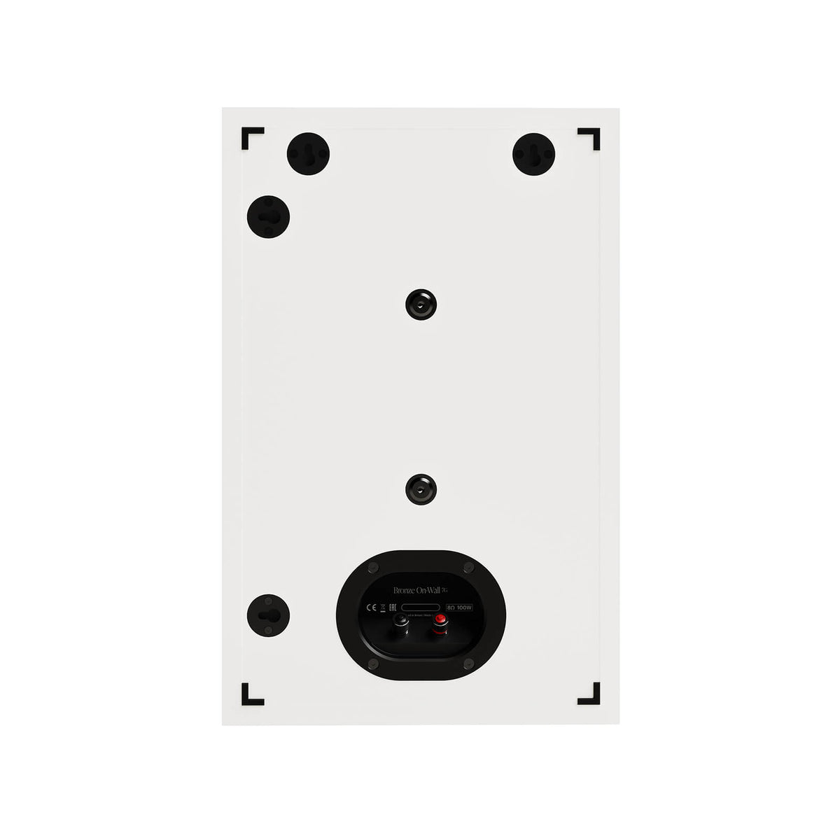 Monitor Audio Bronze On-Wall 7G in White, rear view