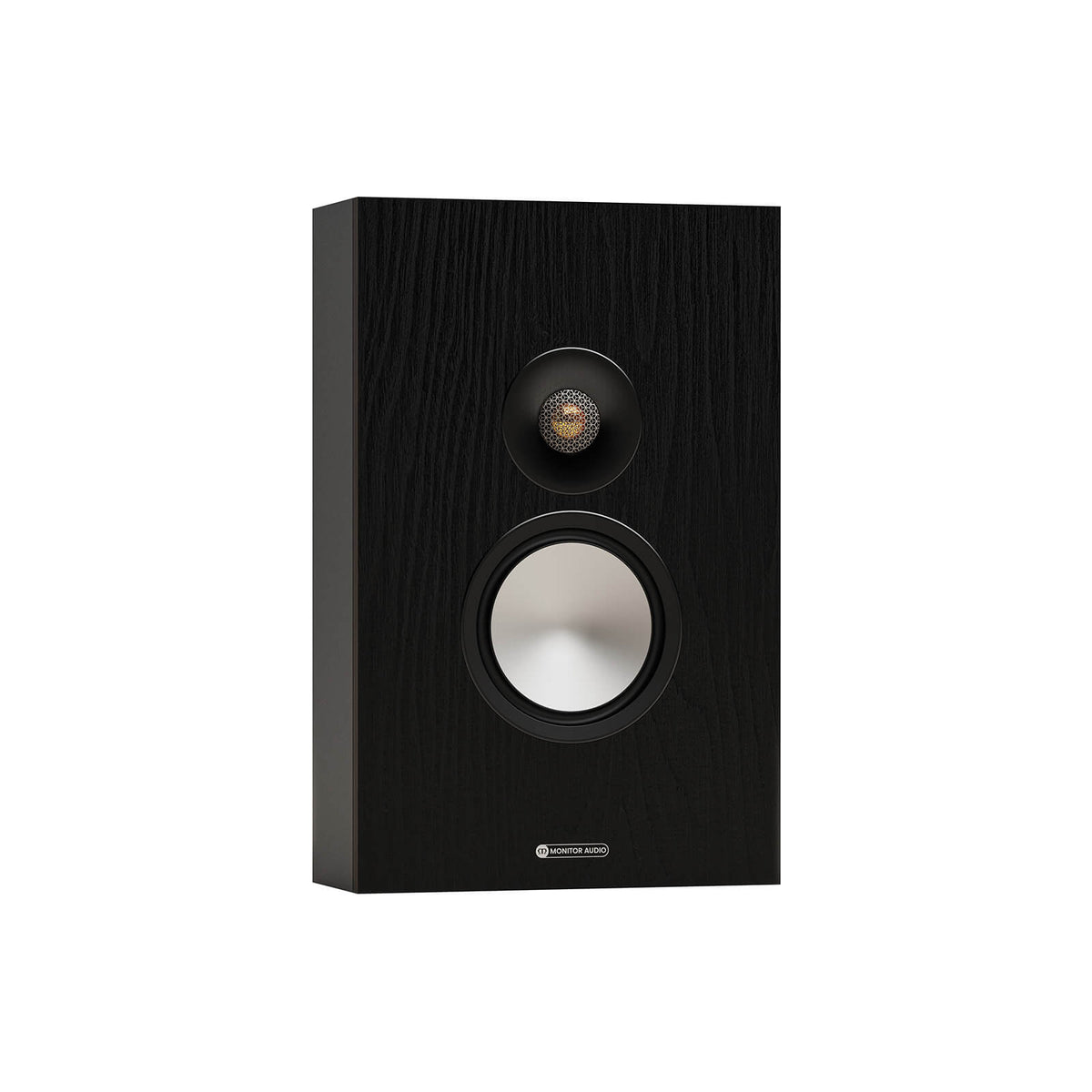 Monitor Audio Bronze On-Wall 7G in Black, angled view