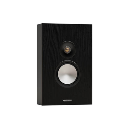 Monitor Audio Bronze On-Wall 7G in Black, angled view
