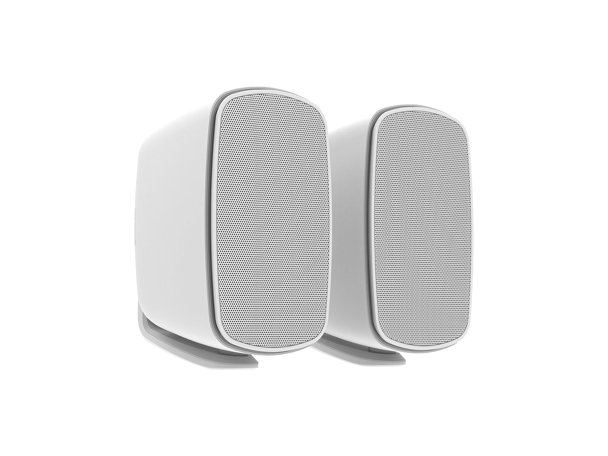 Monitor Audio Climate CL2 M in White, angled view