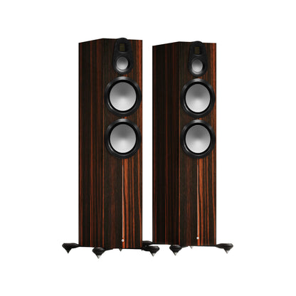 Monitor Audio Gold 500 6G in Macassar, angled view