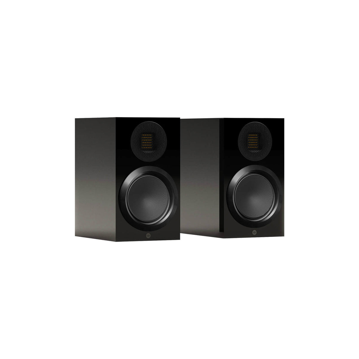 Monitor Audio Gold 50 6G in High Gloss Black, angled view