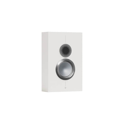 Monitor Audio Gold On-Wall 6G in Satin White, angled view