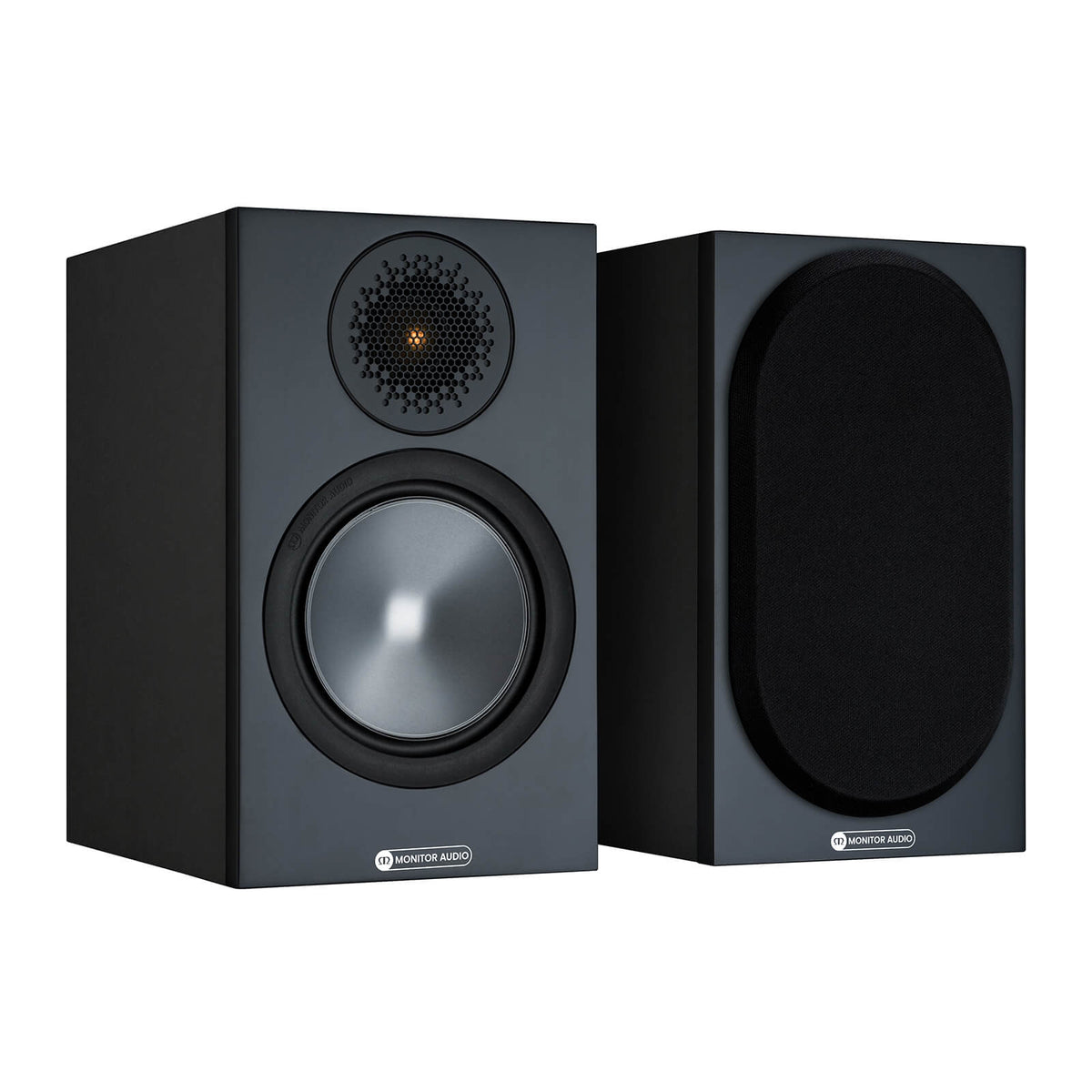 Monitor Audio Monitor 50 in Black, angled view