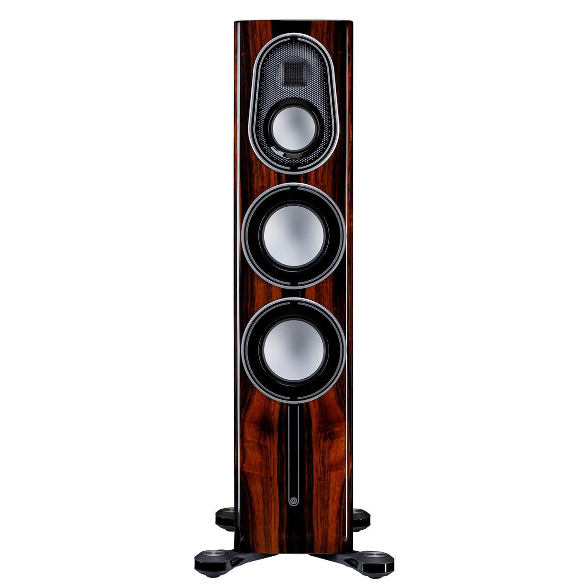 Monitor Audio Platinum 200 3G in Piano Ebony, front view