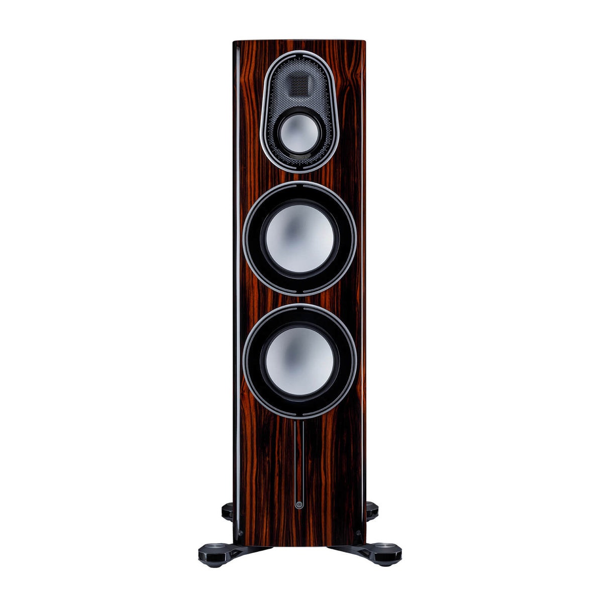 Monitor Audio Platinum 300 3G in Piano Ebony, front view