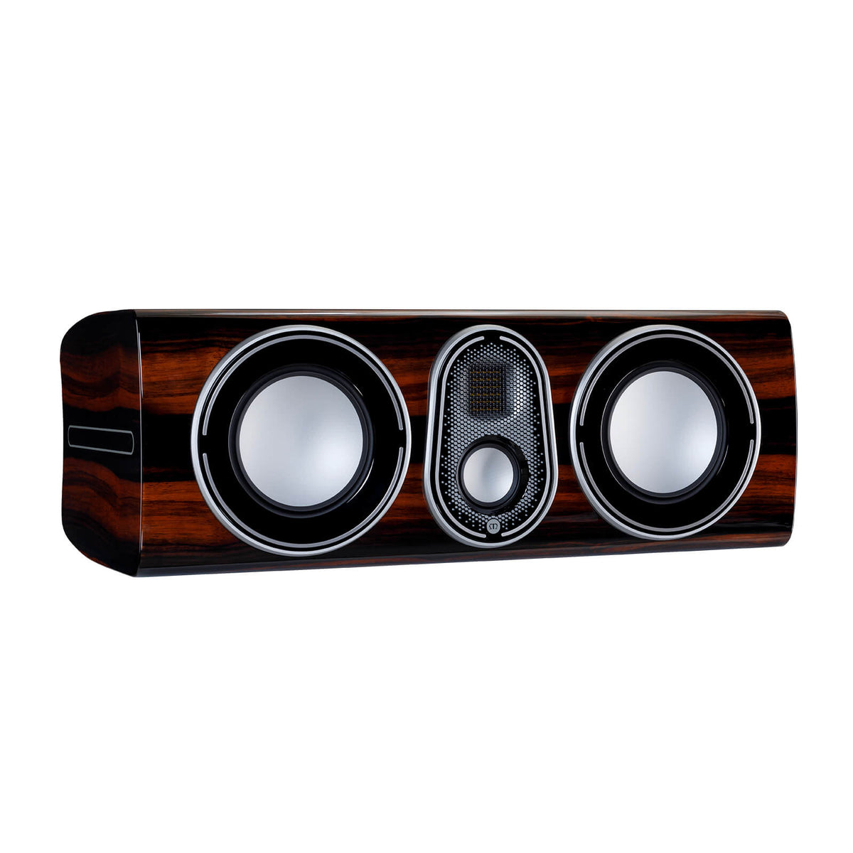 Monitor Audio Platinum C250 3G in Piano Ebony, angled view