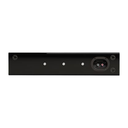 Monitor Audio Radius On-Wall 4G in High Gloss Black, rear view