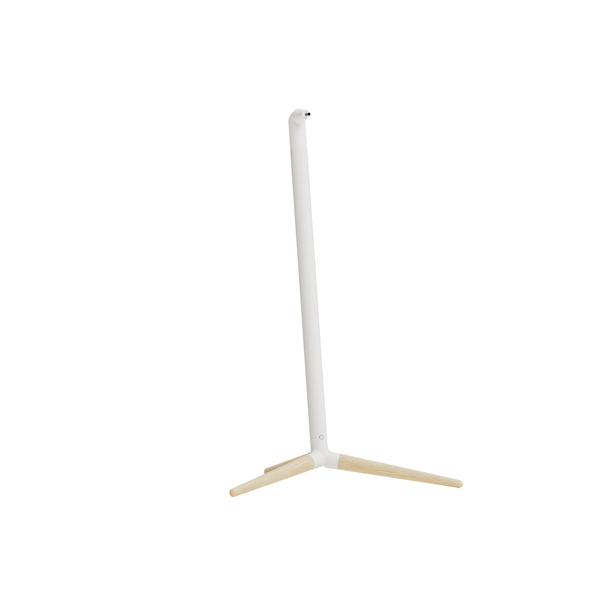 Monitor Audio Radius Floor Stand 4G in White, angled view
