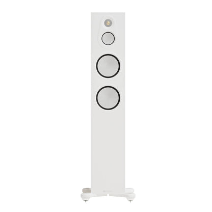 Monitor Audio Silver 300 8G in Satin White, front view
