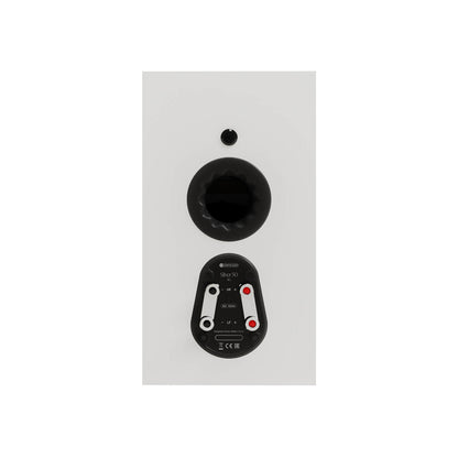 Monitor Audio Silver 50 8G in Satin White, rear view