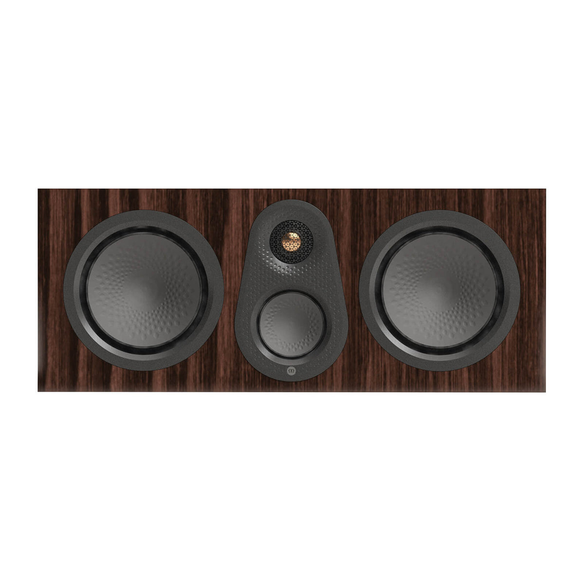 Monitor Audio Silver Centre 8G in European Walnut, front view