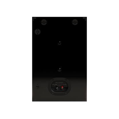 Monitor Audio Silver On-Wall 8G in High Gloss Black, rear view