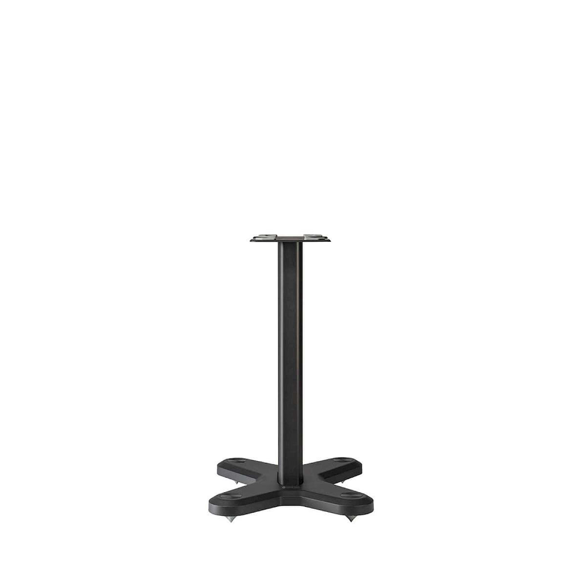 Monitor Audio ST-2 Universal Stand in Matte Black, front view