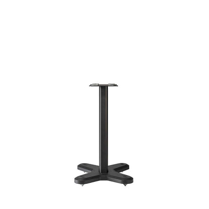 Monitor Audio ST-2 Universal Stand in Matte Black, front view