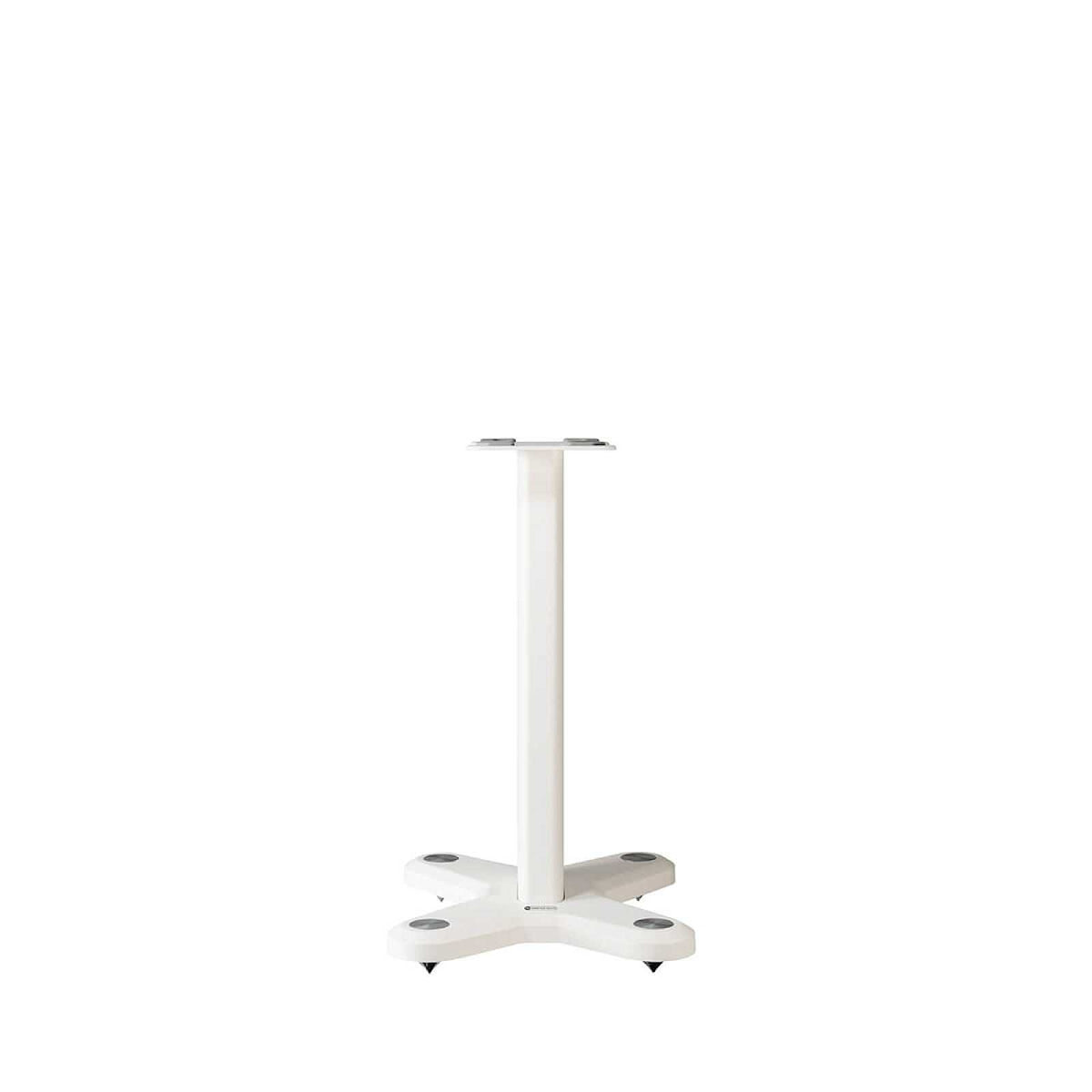 Monitor Audio ST-2 Universal Stand in Matte White, front view